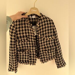 Mango Tweed Jacket, Size S